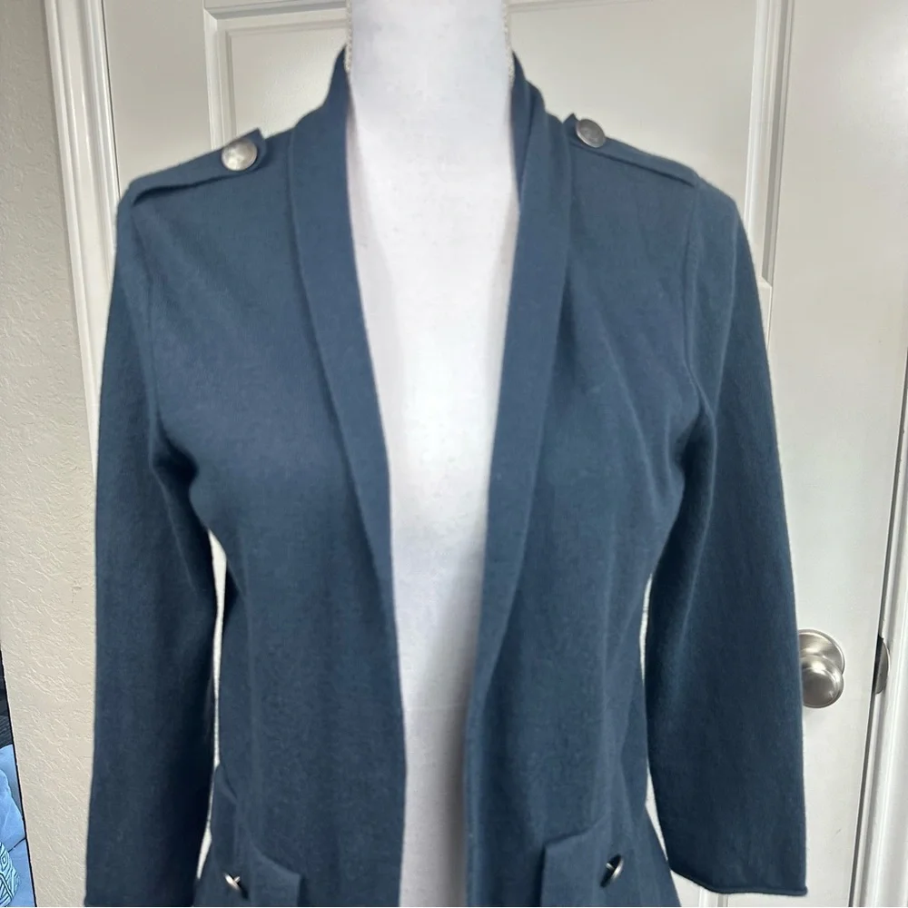 Banana Republic Women’s Classic Captains Style 10% Angora Rabbit Hair Cardigan M